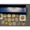 Image 6 : Whitman Coin Storage Container Missing Lid With Collection of 17 Copy/Replica Ancient Coins