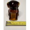 Image 7 : Adorable Degenhart Vintage Glass Dog Figurine- Amber Dark