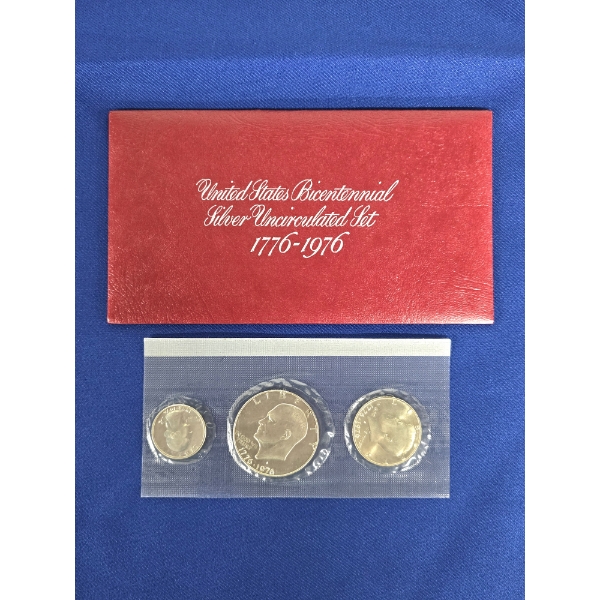 1776-1976 Commemorative United States Bicentennial Silver Uncirculated Proof Set
