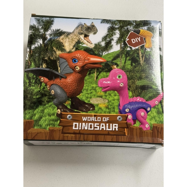 DIY World Of Dinosaur Building Kit - Brand New In The Box