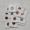 Image 1 : Collection of United States Copper Lincoln Memorial Cents in Protective Cardboard Holders FV: $.82