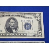 Image 3 : x2 United States Blue Seal $5 Silver Certificates: Series 1934 D & 1953 - FV: $10.00