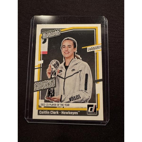2024 Panini Donruss Caitlin Clark #13 Rookie RC Basketball Card - Mint Condition in Card Sleeve