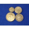 Image 1 : 4 - Assorted Silver Foreign Coins - See Description!