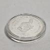 Image 3 : 1995 Cleveland Indians Chief Wahoo 1 Troy Oz .999 Fine Silver Round (With Certificate & Box)