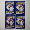 Image 2 : Four Assorted Vintage Pokemon Trading Cards Including Two Rares & 1ST EDITION PIKACHU 70/111 ~ NM!