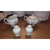 Image 2 : Pickup In Canton - 4 Pc Set - Salt & Pepper Shakers & Creamer & Sugar Bowl. - See Pics
