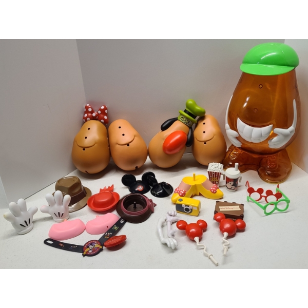 Potato Head Super Spud Holder & Potato Accessories Including Disney Exclusive Pieces 