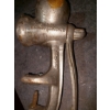 Image 4 : Lot Of Two (2) Antique Cast Iron Meat Grinders:  11"  & 9" - Fully Functional