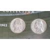 Image 2 : Complete San Francisco Mint Silver Jefferson Wartime Nickel Collection In Acrylic Display