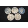 (3) 1971-S Eisenhower 40% Silver Dollars & (2) 1973-S 40% Silver Dollars - Face Value: $5.00