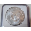 Image 4 : NGC MS69 2021 American Eagle - Heraldic Eagle T-1 Early Releases - 1 oz .999 Fine Silver