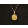 Image 5 : Incredible U.S. 2000 Gold Eagle 1/10th Ounce Gold Coin on 14K Pendant and 16in Chain TW: 5.3g