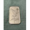 Image 1 : Rare Silver Towne Mint Eagle One Troy Ounce .999 Fine Silver Ounce Bar - Mint Condition