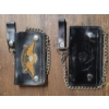 Image 1 : (2) Leather Chain Wallets - Harley Davidson and Motorcycles USA