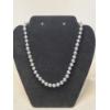 Beautiful Freshwater Black Pearl Necklace - Like New