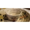 Image 3 : 3 Pcs Cabernet Porcelain - 2 Large pasta Bowls 19" & 1 Small Pc Included See Pics