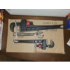 Image 1 : 2 Pipe Wrenches (Barely Used) And Adjustable Wrench