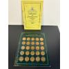 Image 2 : Antique Car Coins - A complete 25- piece solid Bronze Set - World Reserve Monetary Exchange - D Mint