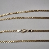 Image 2 : Stunning 14K Yellow Gold Flat Chain Necklace ~25" - Total Weight: 6.5g