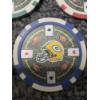 Image 6 : NFL Green Bay Packers Poker Chips - Full Set - Mint Condition