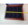 Image 4 : Wooden Three-Tiered Coin Slab Storage Display Box - Holds 24 Standard Slabs - Great Condition!  