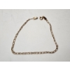 Image 1 : 14K Yellow Gold Chain 8" Bracelet Total Weight 1.5g
