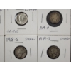 Image 3 : Six Assorted Better Dates 90% Silver Dimes ~ Various Dates & Conditions ~ Face Value $0.60 