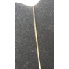 Image 3 : 14K Gold Women's Bow Style Necklace With Clear Stones - Weight: 2.4g