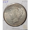 Image 1 : 1927 Silver Peace Dollar - Mint State Condition - 90% Silver Coin