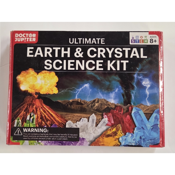 New In Sealed Box Doctor Jupiter Ultimate Earth & Crystal Science Kit 