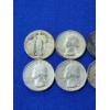 Image 2 : x8 Assorted Years 90% Silver Quarters FV: $2.00