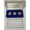 Image 1 : Washington Mint "The Liberty Collection" 90% Silver Half Dollars - Face Value: $1.50