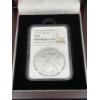 Image 2 : 2019 (W) Silver Eagle MS 70 Struck at West Point Mint - .999 Silver - FV $1.00 - Encapsulated 