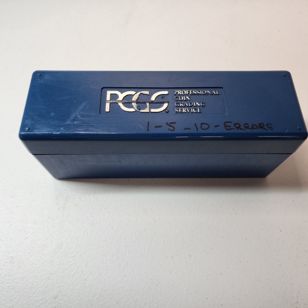 Blue PCGS Coin Slab Holder - Holds 20 Slabs