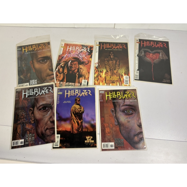 Hellblazer Comics - DC Comics - Vertigo - in plastic protective covers - 7 Total