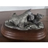 Image 1 : Pewter Scottish Terrier - 7" x 5"
