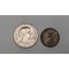 Image 1 : 1945 U.S. Philippines 1945 75% Silver 20 Centavos Coin & 1979-P Susan B. Anthony Dollar Coin