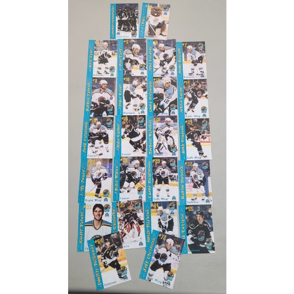 (24) 1990's Cleveland Jacks Hockey Trading Cards