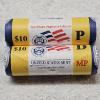 Image 1 : 2009 United States Mint rolls of Northern Mariana Islands Quarter Dollars FV $20.00