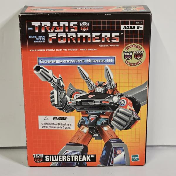 Hasbro Transformers Commemorative Series III Silverstreak Action Figure