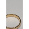 Image 5 : (2) 14K Yellow Gold Wedding Bands, Some Diamonds - One Has Cut Band- Size 7 & 9 - Total Weight: 5.3g