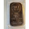 Image 1 : Rare Silver Towne One Ounce .999 Fine Silver Bar - Excellent Condition