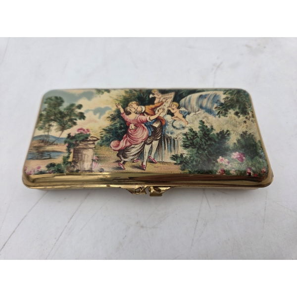 Vintage Stratton Trinket Jewelry Box Made In England