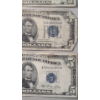 Image 3 : (4) Assorted Series United States $5 Silver Certificates - Face Value: $20.00