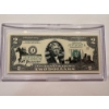 Image 1 : 2003 United States Jefferson KENTUCKY $2.00 Bill In Hard Case Holder - Mint Condition - RARE
