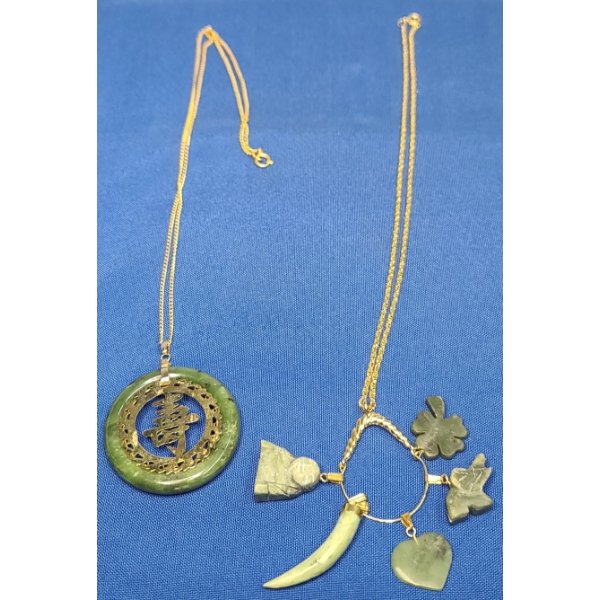 Fashion Necklaces With Jade Stones 