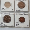 Image 13 : 2 Binder Pages Filled with Assorted World Coins: England, G.Britain & British Caribbean Territories