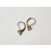 Image 1 : Gorgeous 10K Gold Earrings Total Weight 0.9g