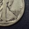 Image 2 : RARE 1917 S on Obverse Walking Liberty Half Dollar 90% US Silver Coin - Circulated - See Pics